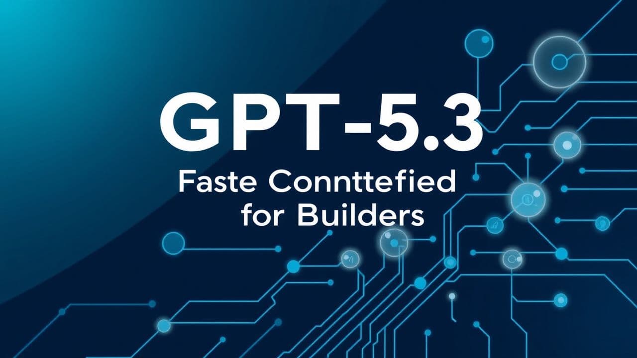 Cover image for GPT-5.3 Instant: Faster Context, Better Web Integration for Builders