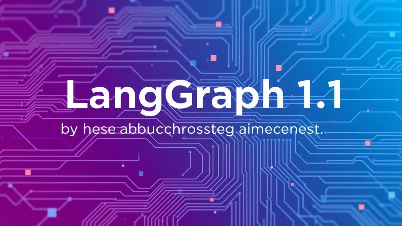Cover image for LangGraph 1.1: Type Safety Comes to Production Streaming