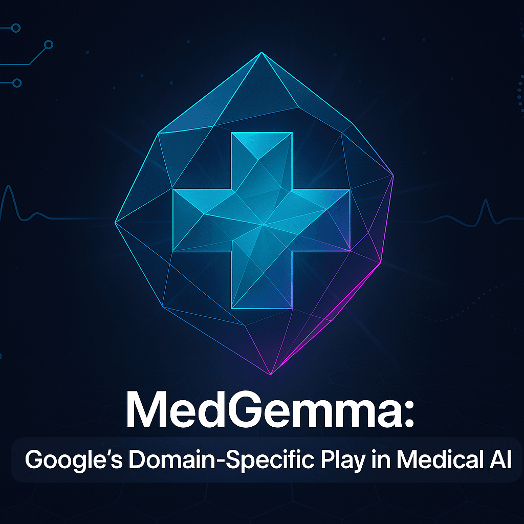 Cover image for MedGemma: Google's Domain-Specific Play in Medical AI