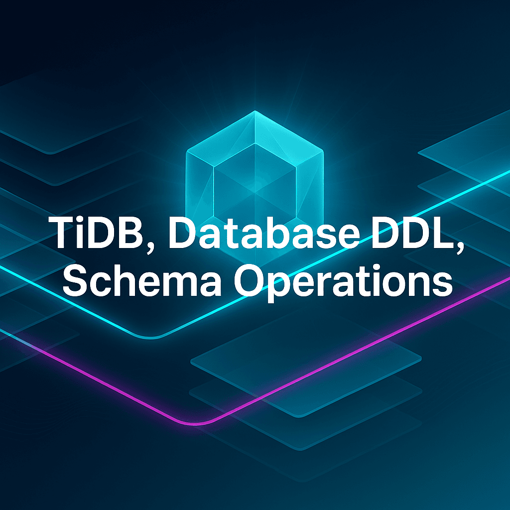Cover image for TiDB X: 5.5M rows/s indexing changes the DDL game for scale