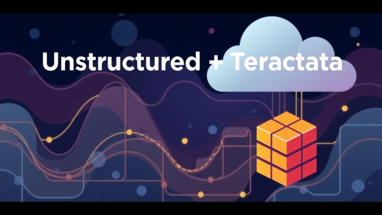 Cover image for Unstructured + Teradata: Native Data Processing for Enterprise Vector Stores