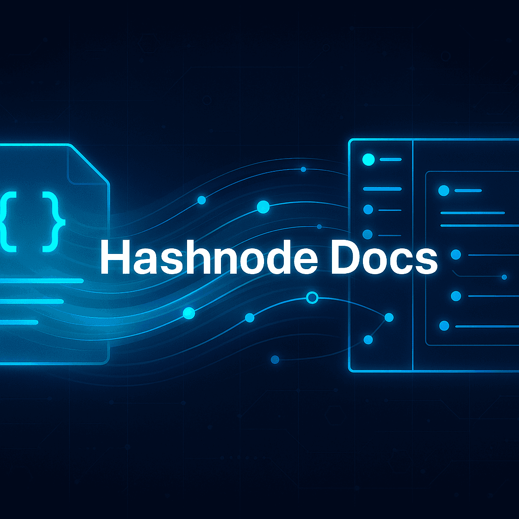 Cover image for Hashnode Docs: API Documentation Just Got Faster to Deploy