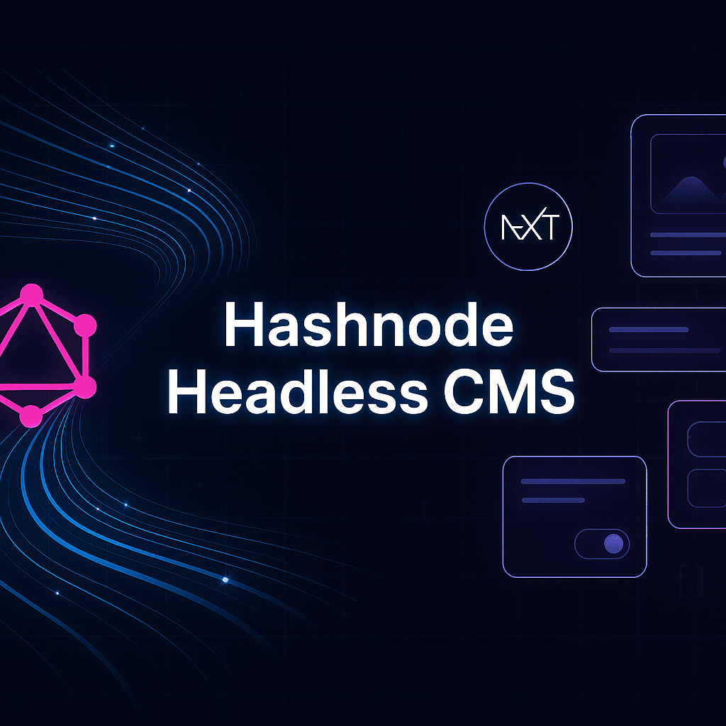 Cover image for Hashnode Headless CMS: What Builders Need to Know About GraphQL-First Blogging