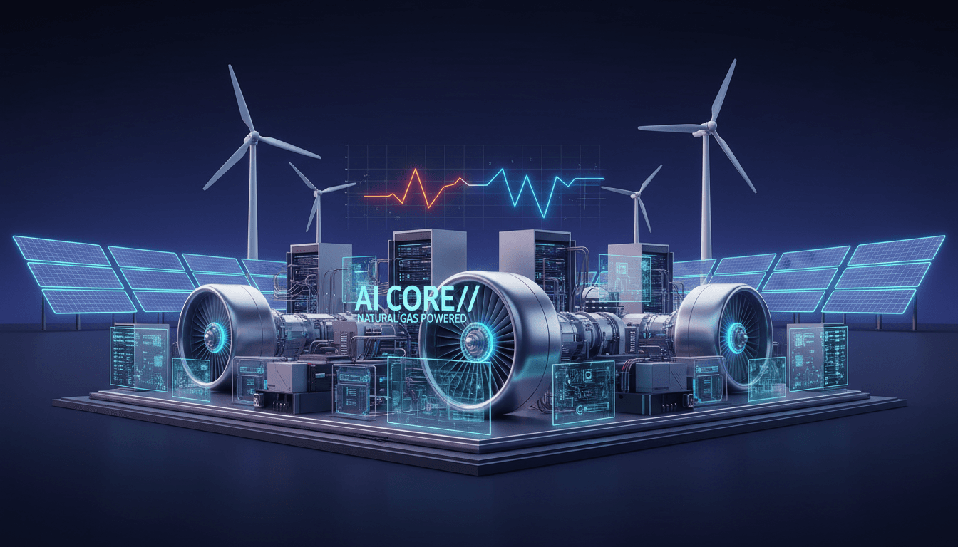 AI Giants Invest in Natural Gas Plants for Data Centers: Risks Ahead