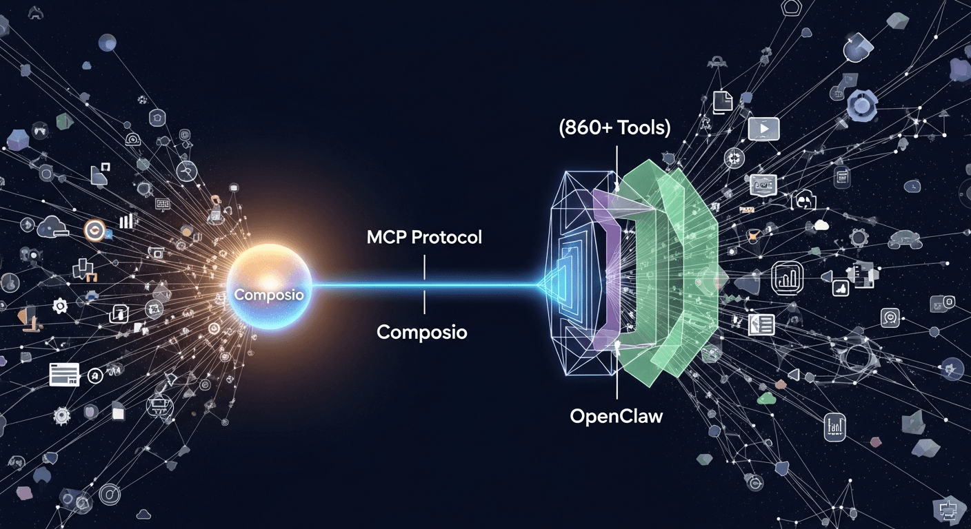 Cover image for Composio's MCP integration with OpenClaw expands workflow automation reach