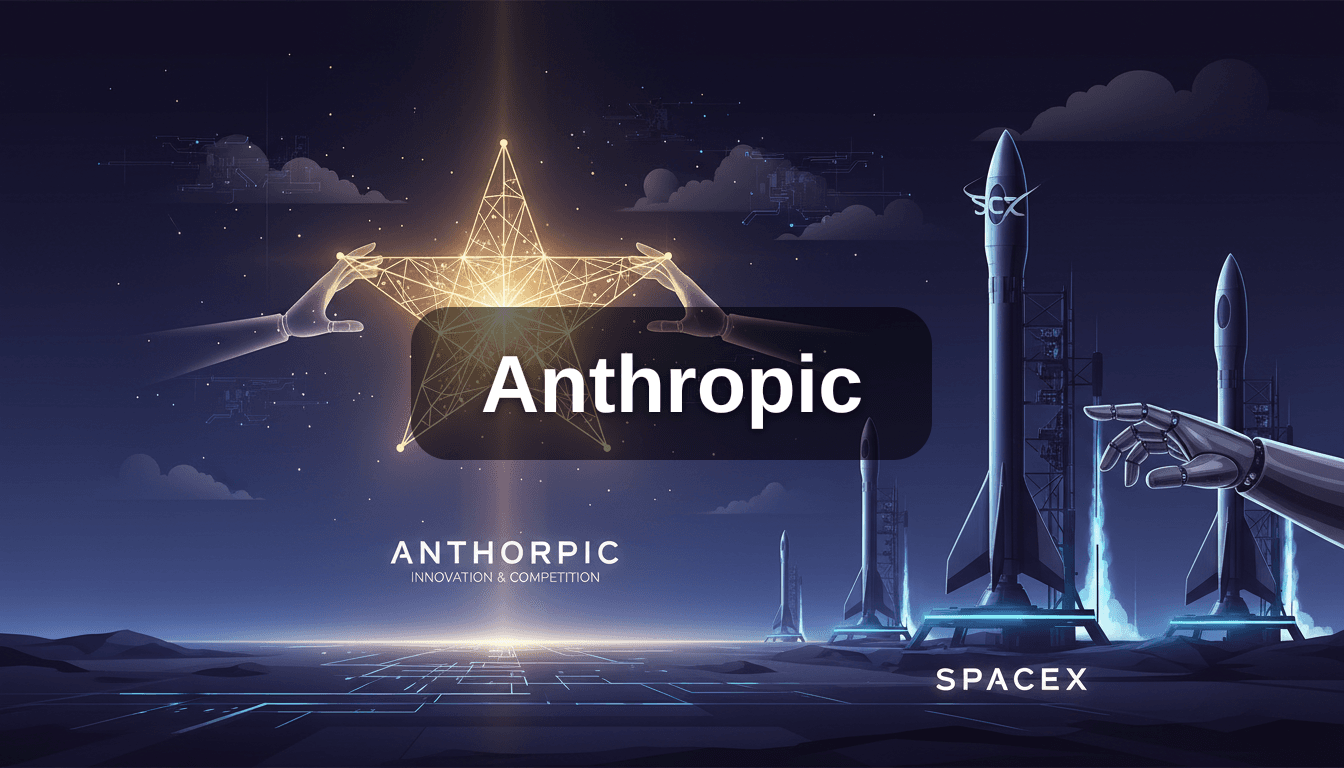Anthropic Surges in Private Markets Amid SpaceX's IPO Threat
